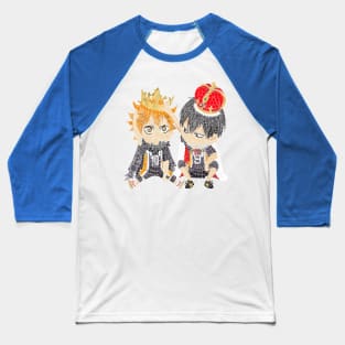 Puntillismo anime Baseball T-Shirt